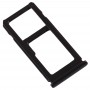 Carte SIM Bac + carte SIM Plateau / Micro SD Card Tray pour Nokia 8 / N8 TA-1012 TA-1004 TA-1052 (Noir)