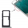 SIM-kaardi salv + SIM-kaardi salv / Micro SD Card Tray Nokia 7 TA-1041 (Black)