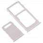 SIM картата тава + SIM Card Tray + Micro SD Card тава за Nokia 3.1 Plus (White)