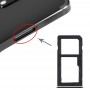 SIM-kort facket + SIM kort facket / Micro SD-kort facket för Nokia 6 TA-1000 TA-1003 TA-1021 TA-1025 TA-1033 TA-1039 (svart)