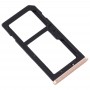 SIM-карты лоток + SIM-карты лоток / Micro SD Card Tray для Nokia 6 TA-1000 TA-1003 TA-1021 TA-1025 TA-1033 TA-1039 (золото)