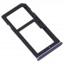 La bandeja de tarjeta SIM bandeja de tarjeta SIM + / bandeja de tarjeta Micro SD para Nokia 6 TA-1000 TA-1003 TA-1021 TA-1025 TA-1033 TA-1039 (azul)