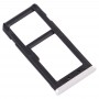 SIM Card Tray + SIM Card Tray / Micro SD Card Tray for Nokia 6 TA-1000 TA-1003 TA-1021 TA-1025 TA-1033 TA-1039 (White)