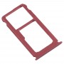 ノキア7プラスTA-1062（赤紫）のためのSIMカードトレイ+ SIMカードトレイ/マイクロSDカードトレイ