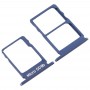 La bandeja de tarjeta SIM bandeja de tarjeta SIM + + Micro SD Card bandeja para Nokia 5 / N5 TA-1024 TA-1027 TA-1044 TA-1053 (azul)