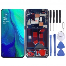 LCD Screen and Digitizer Full Assembly with Frame for OPPO Reno 10x zoom (Black) 