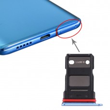 יחיד SIM Card מגש עבור OnePlus 7T (כחול)