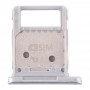 SIM-Karte + Micro-SD-Karten-Behälter für Galaxy S2 TabPro W727 (Silber)