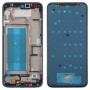 Rama przednia Obudowa LCD Bezel Plate dla LG K50 / K12 / MAX / LMX520BMW LMX520EMW (niebieski)