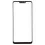 Ekran zewnętrzny przedni szklany obiektyw do LG G7 ThinQ / G710 G710EM G710PM G710VMP (czarny)