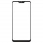Obiettivo dello schermo anteriore vetro esterno per LG G7 THINQ / G710 G710EM G710PM G710VMP (nero)