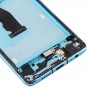 Ekran LCD Full Digitizer Montaż z ramą dla Huawei P30 (niebieski)