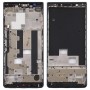 Marco de placa media del bisel con teclas laterales para BlackBerry TECLA2 LE / TECLA2 Lite (Negro)