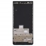 Marco de placa media del bisel con teclas laterales para BlackBerry TECLA2 LE / TECLA2 Lite (Negro)