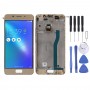 LCD Screen and Digitizer Full Assembly with Frame for ASUS Zenfone 3S Max ZC521TL X00GD (Gold)