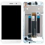 LCD Screen and Digitizer Full Assembly with Frame for Asus ZenFone Live ZB501KL X00FD A007 (White)