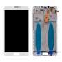 LCD-Bildschirm und Digitizer Vollversammlung mit Rahmen für Asus Zenfone 4 Max ZC554KL X00ID (weiß)