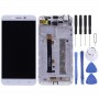 LCD Screen and Digitizer Full Assembly with Frame for Asus Zenfone 3 Max ZC553KL / X00D (White)
