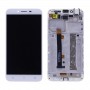 LCD Screen and Digitizer Full Assembly with Frame for Asus Zenfone 3 Max ZC553KL / X00D (White)
