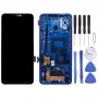 Pantalla LCD y digitalizador Asamblea con marco completo para LG G-7 Thinq / G710 G710EM G710PM G710VMP (azul)
