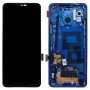 Pantalla LCD y digitalizador Asamblea con marco completo para LG G-7 Thinq / G710 G710EM G710PM G710VMP (azul)