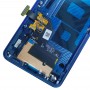 Ekran LCD Full Digitizer Montaż z ramą dla LG G7 ThinQ / G710 G710EM G710PM G710VMP (niebieski)