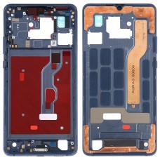 Mittenramen järnet med Side Keys för Huawei Mate 20 X (blå) 