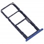 SIM vassoio di carta + vassoio di carta di SIM + Micro SD Card vassoio per Asus Zenfone Max M2 ZB633KL (blu)