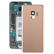 Bateria Tylna pokrywa z obiektyw dla Galaxy S9 (Gold)