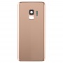 Battery Back Cover with Camera Lens for Galaxy S9(Gold)