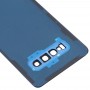 Batteri Baksida med kameralinsen för Galaxy S10 + (blå)