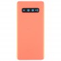 Battery Back Cover with Camera Lens for Galaxy S10(Pink)