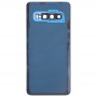 Batterie Couverture arrière avec lentille caméra pour Galaxy S10 (Bleu)