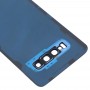 Batteri Baksida med kameralinsen för Galaxy S10 (blå)