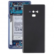 Battery Back Cover с Камера Обектив за Galaxy Note9 (черен)
