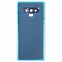 Batería cubierta trasera con lente de la cámara para el Galaxy Note9 (azul)