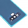 Batterie-rückseitige Abdeckung mit Kameraobjektiv für Galaxy Note9 (blau)