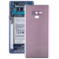 Аккумулятор Задняя крышка с объектива камеры для Galaxy Note9 (фиолетовый)