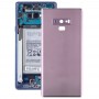 Batterie Couverture arrière avec lentille caméra pour Galaxy Note9 (Violet)