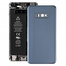 Batería cubierta trasera con lente de la cámara para el Galaxy S10e (Negro)