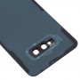 Battery Back Cover с Камера Обектив за Galaxy S10e (черен)