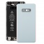 Batterie Couverture arrière avec lentille caméra pour Galaxy S10e (Blanc)