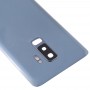 Batería cubierta trasera con lente de la cámara para el Galaxy S9 + (azul)