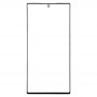 Frontscheibe Äußere Glasobjektiv für Galaxy Note 10 (Schwarz)