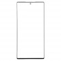 Front Screen Outer Glass Lens for Galaxy Note 10 + (Black)