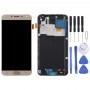 TFT Material LCD Screen and Digitizer Full Assembly with Frame for Galaxy J4 J400F/DS(Gold)