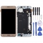 TFT Material LCD Screen and Digitizer Full Assembly with Frame for Galaxy J7 (2016) / J710F(Gold)