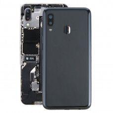 Akkumulátor hátlap oldalsó gombok Galaxy A20e (fekete)
