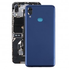 Copertura posteriore della batteria con i tasti laterali per Galaxy A10s (blu)