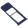 SIM картата тава + Micro SD Card тава за Galaxy A10 (син)